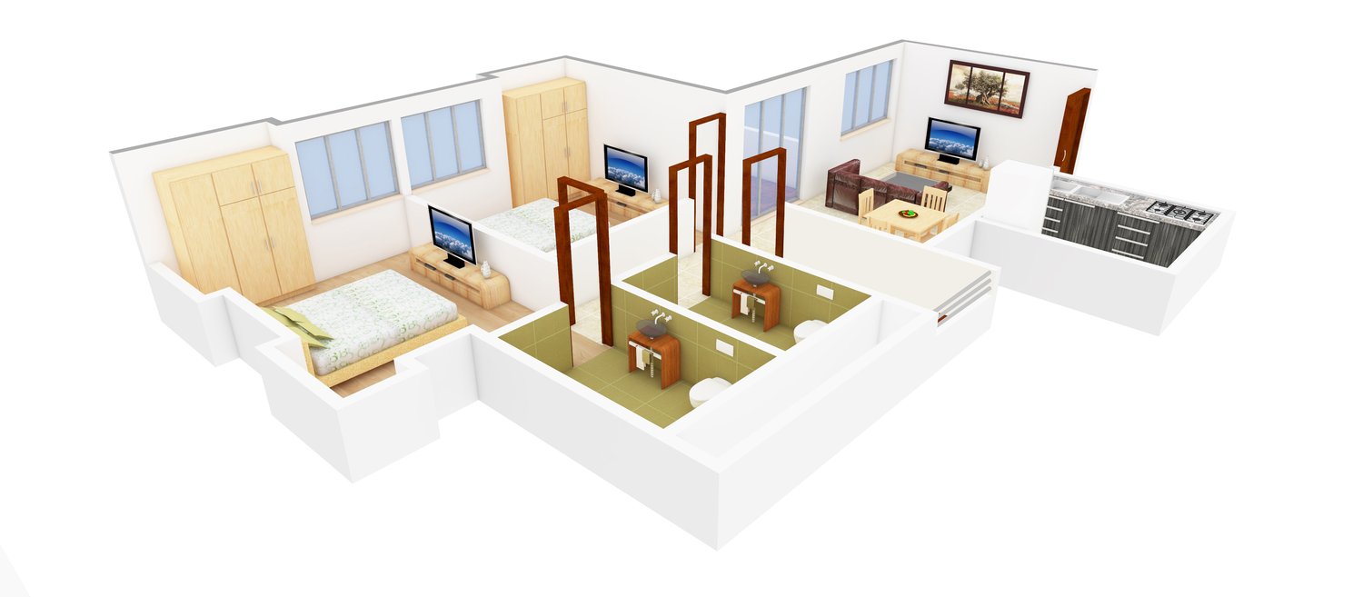3DFloorPlan of Shubh Aaugusta