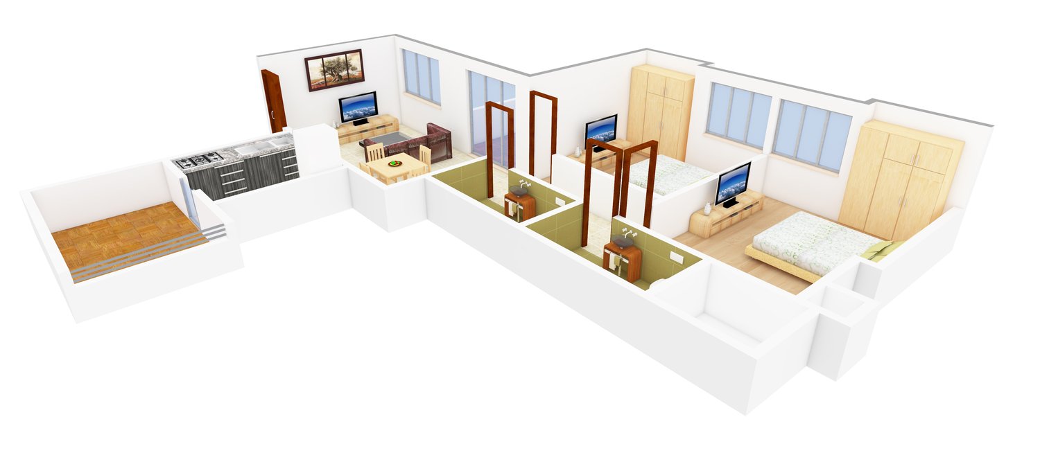 3DFloorPlan of Shubh Aaugusta