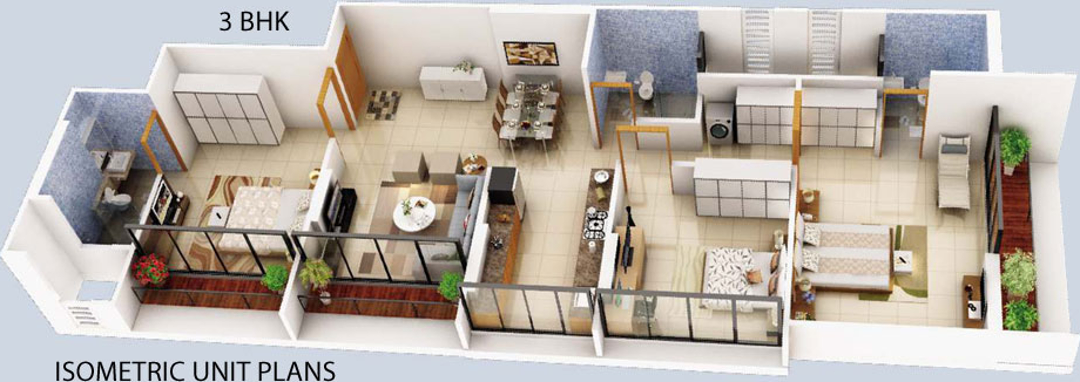 3DFloorPlan of Vraj Vrajlal Angan