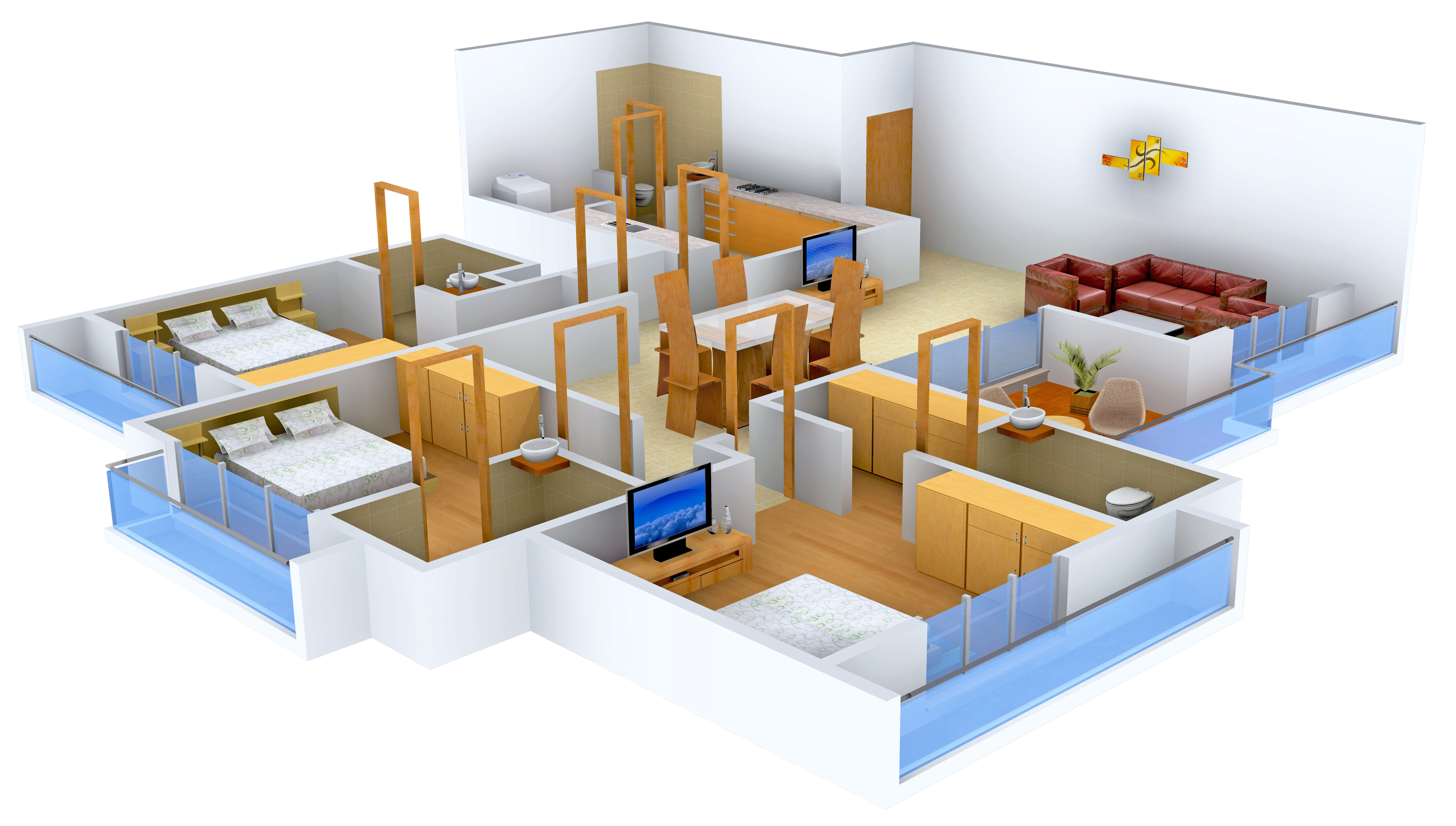3DFloorPlan of Asten Dew Dale