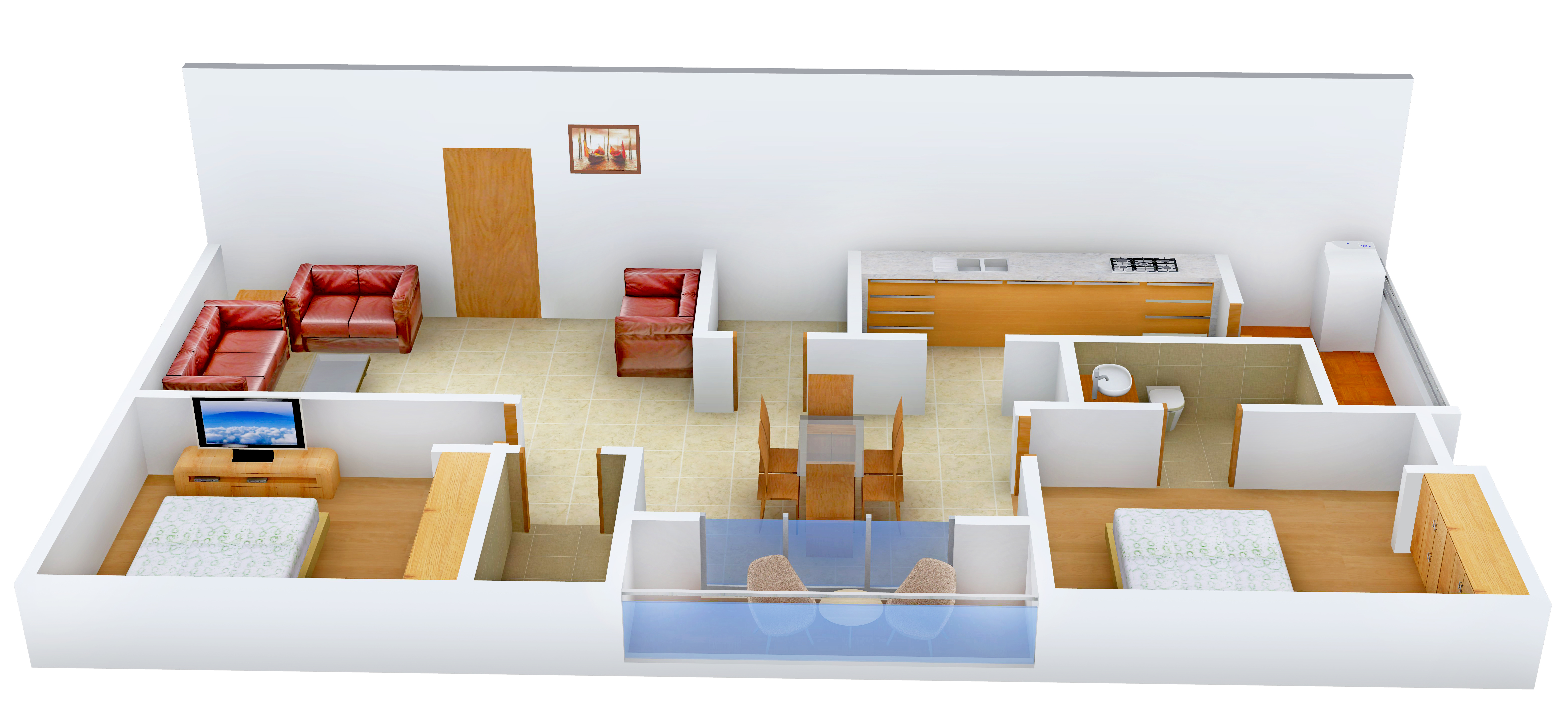 3DFloorPlan of RV Mrinalini