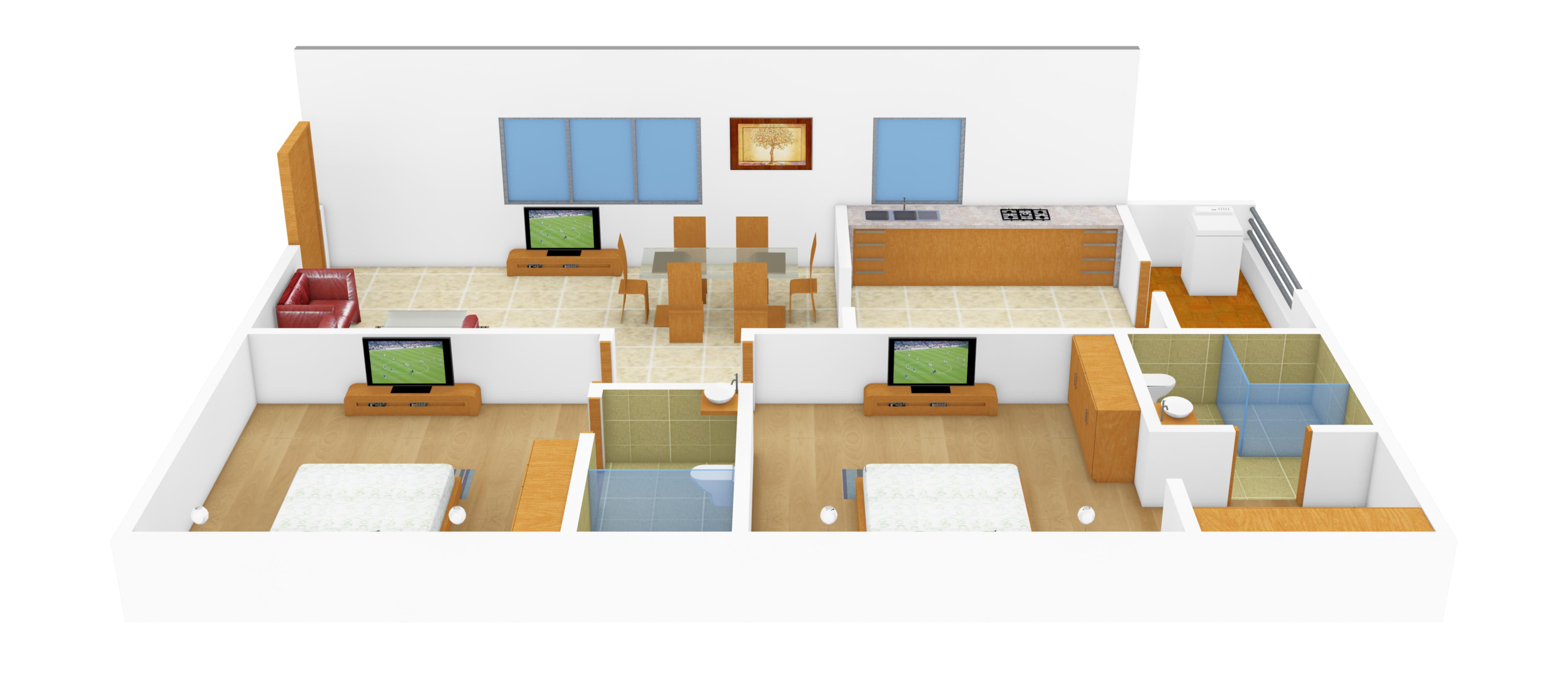 3DFloorPlan of Karni Florenza