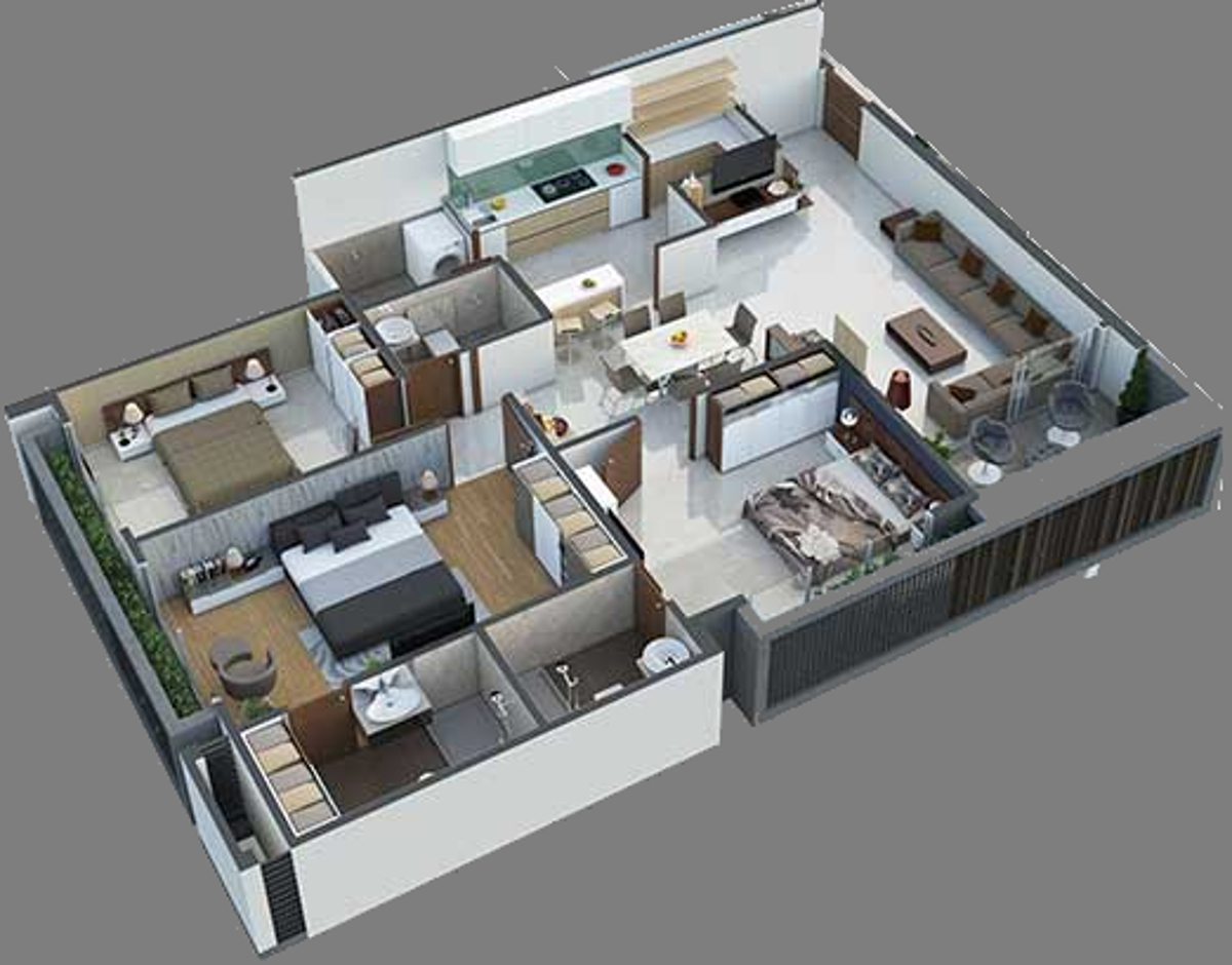 3DFloorPlan of Arista Belvista