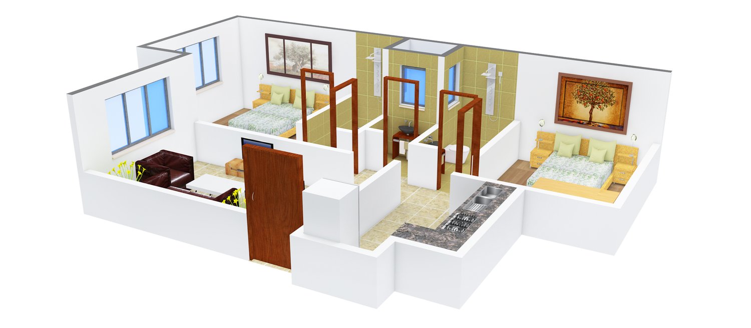 3DFloorPlan of Rai Yashwant Heights