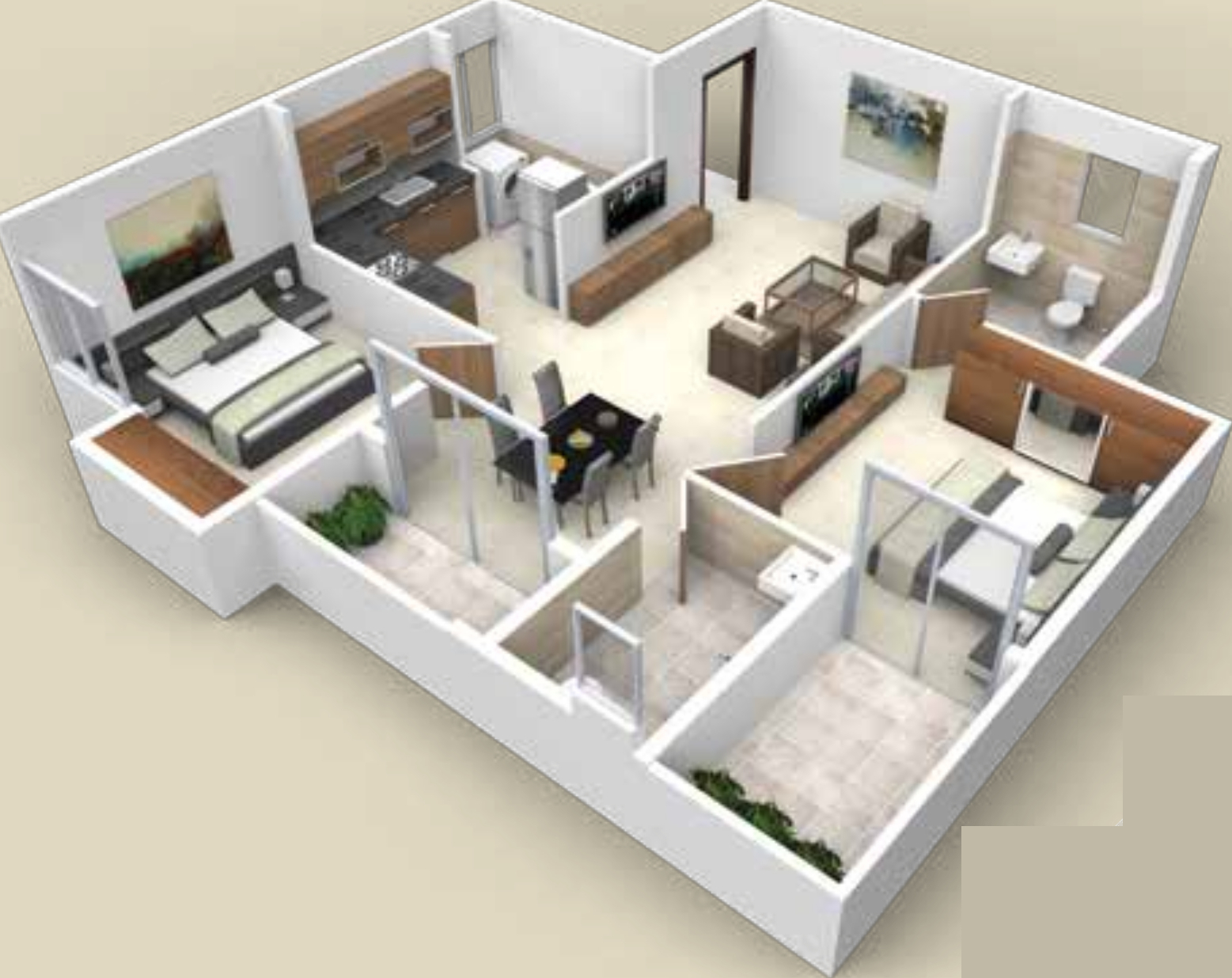 3DFloorPlan of Meda Eternity