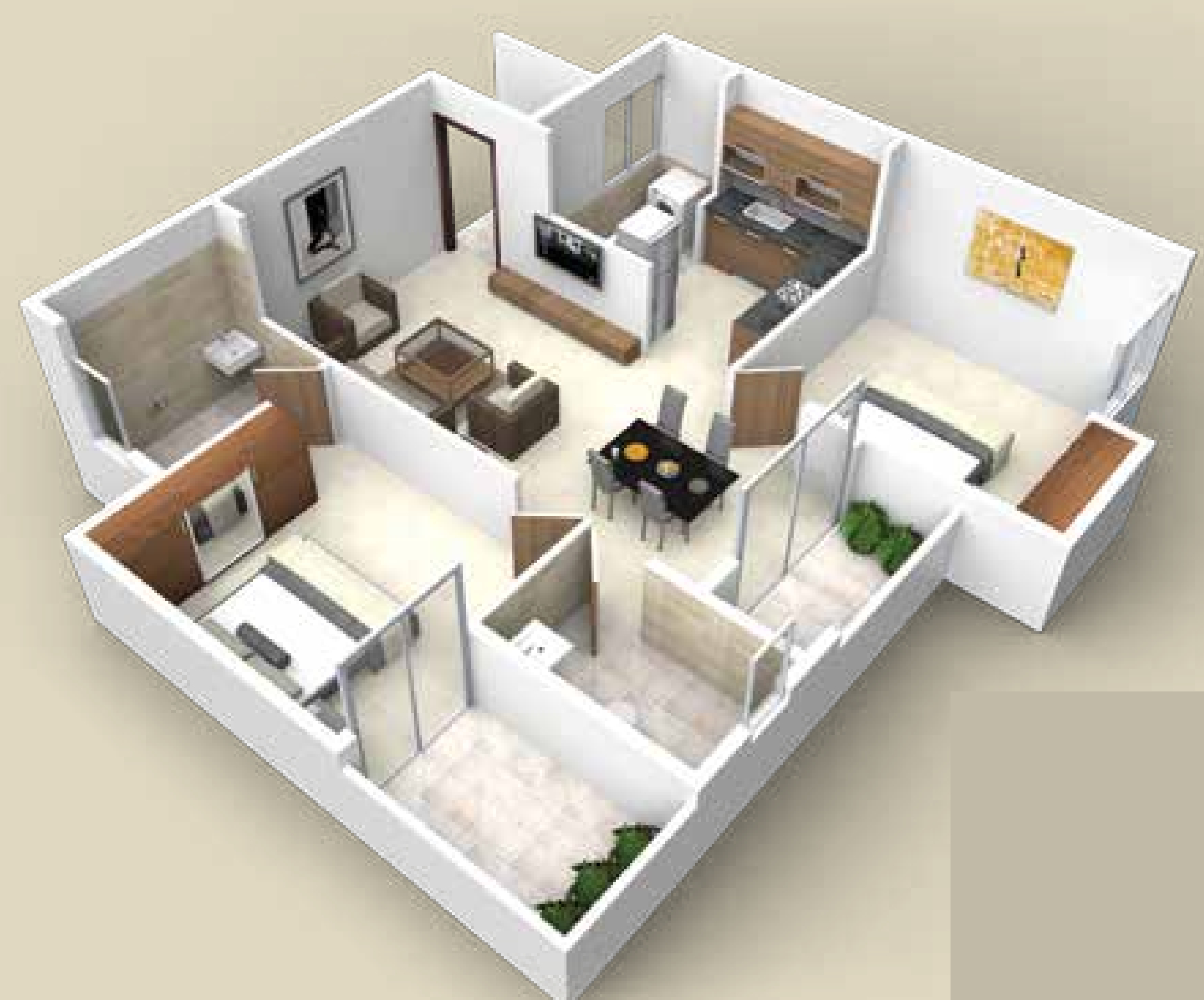 3DFloorPlan of Meda Eternity