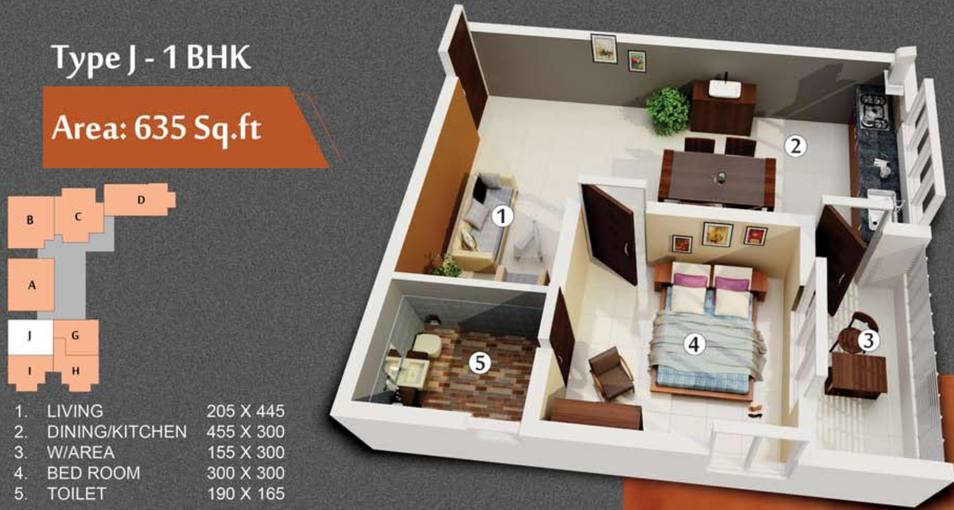 3DFloorPlan of Kelath Signature