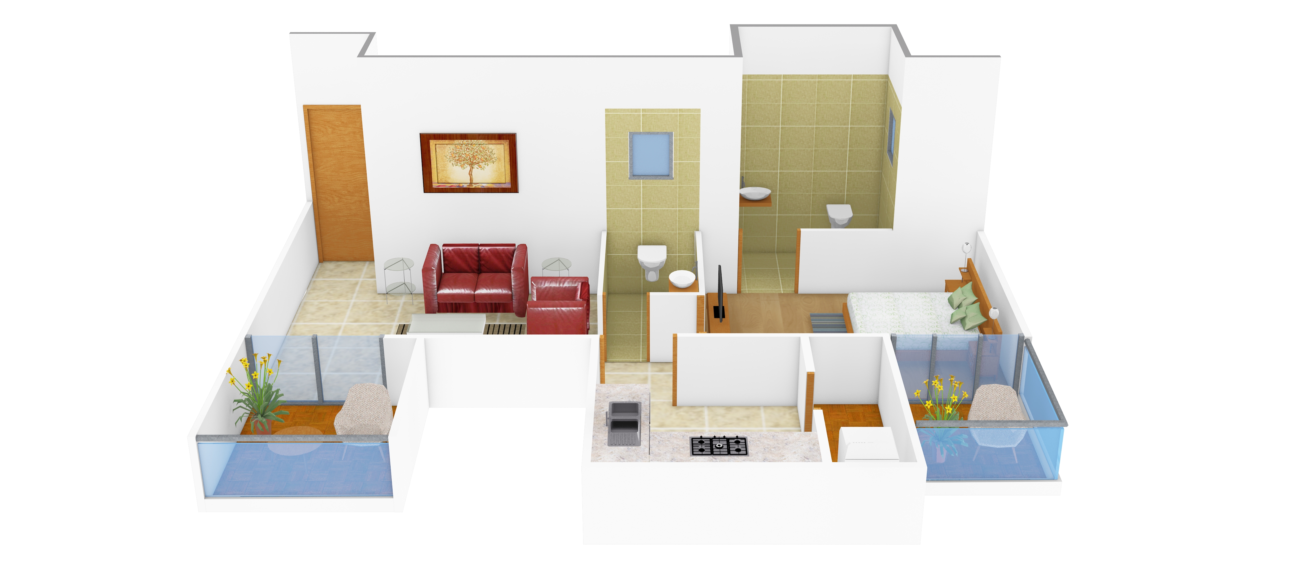 3DFloorPlan of Kapila Vastu