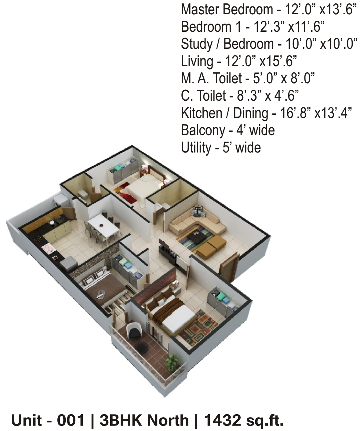 3DFloorPlan of Sai Kalyan Pardus