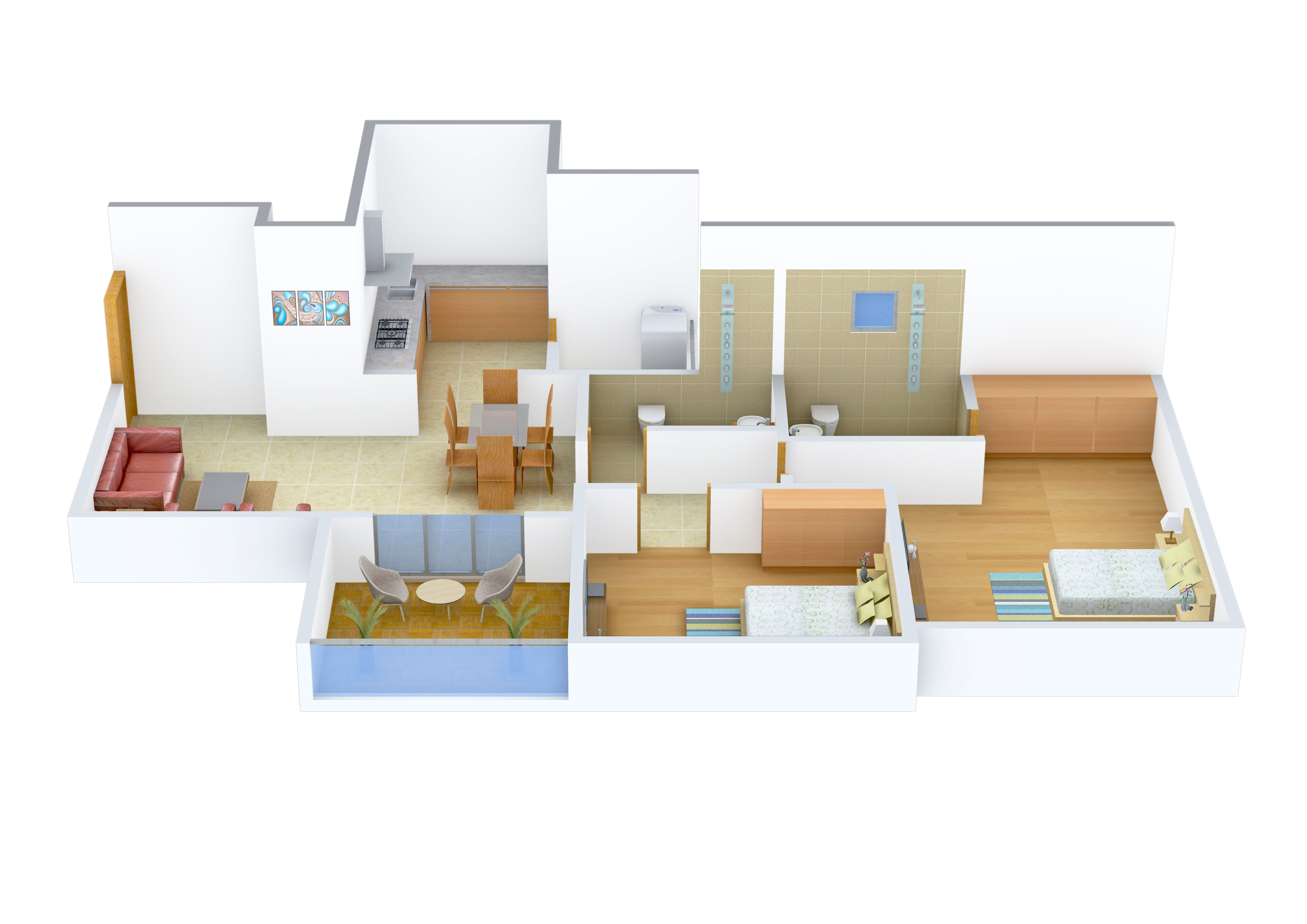 3DFloorPlan of GKG Kingsway