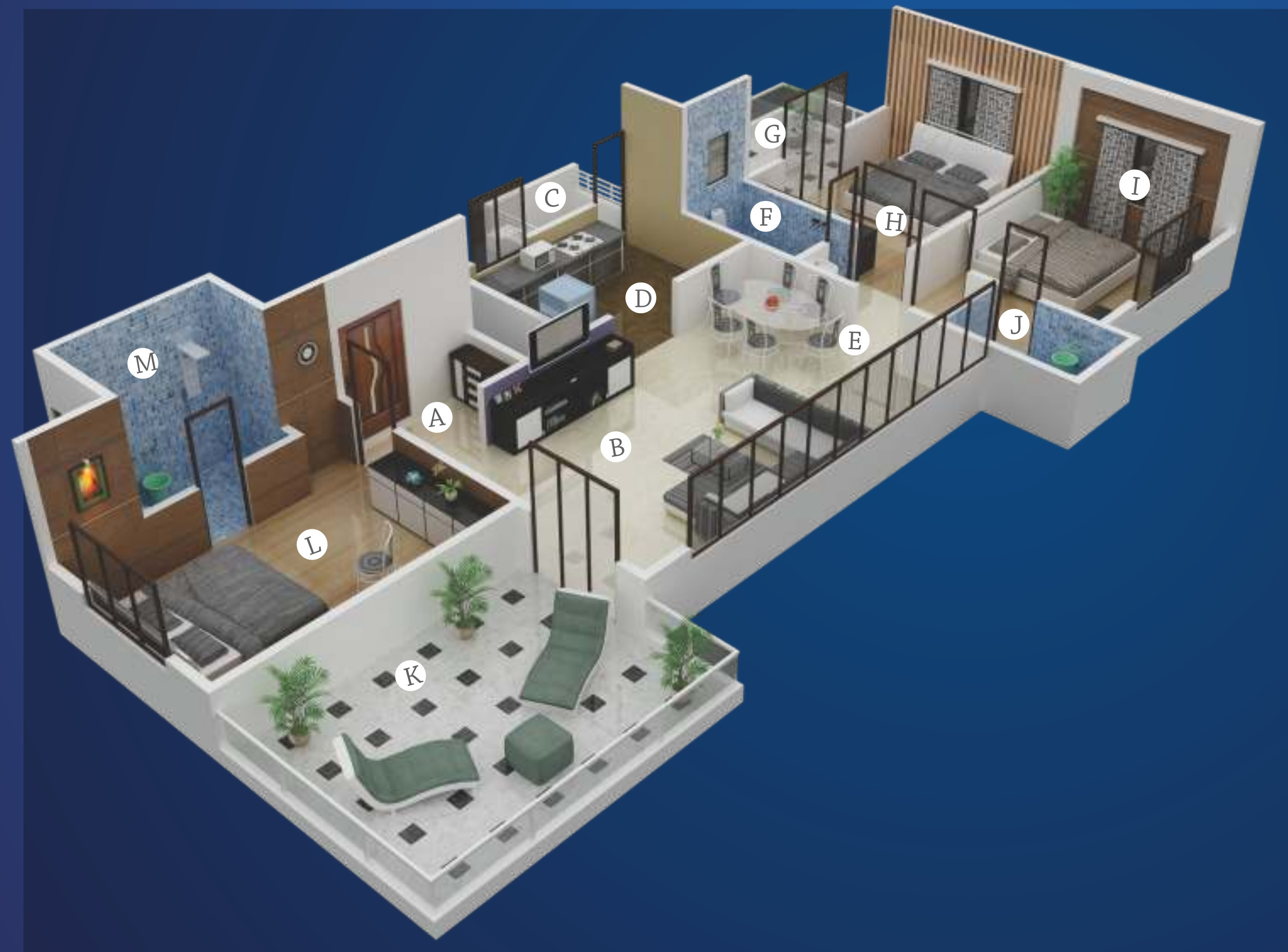 3DFloorPlan of Ravi Ravi Kingston Avenue