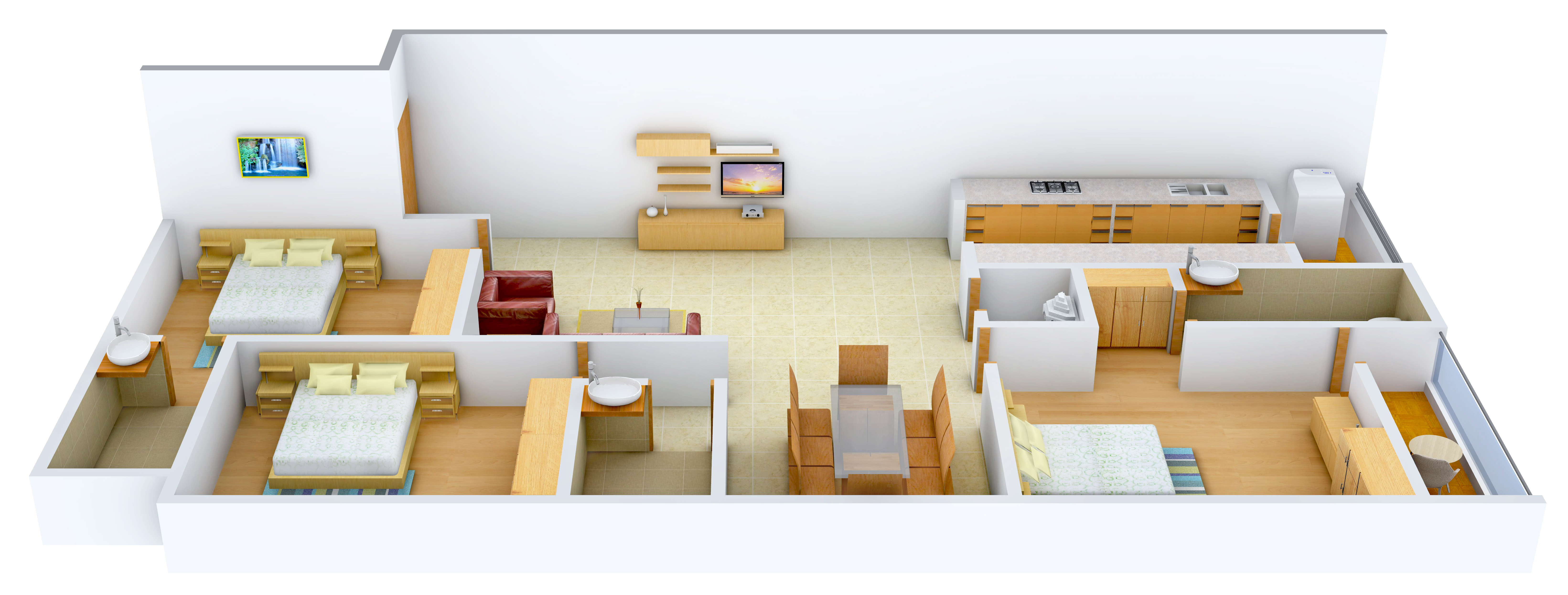 3DFloorPlan of Shivaganga Palace