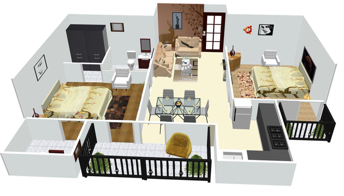 3DFloorPlan of Royce Woods