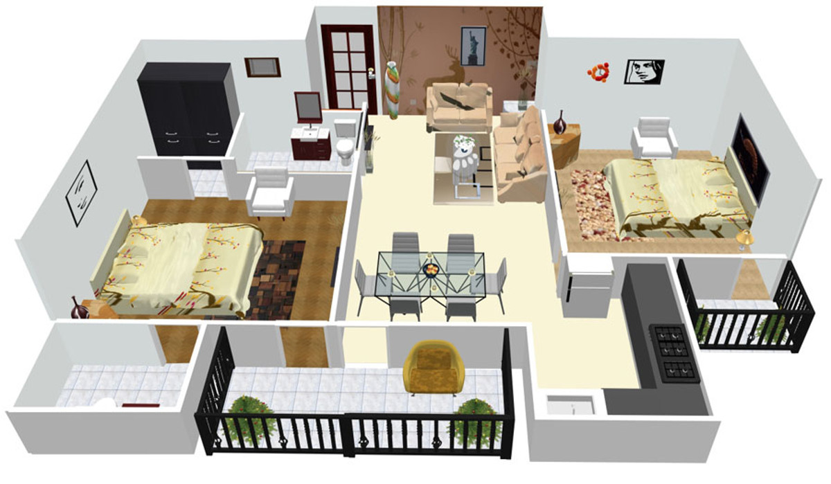 3DFloorPlan of Royce Woods