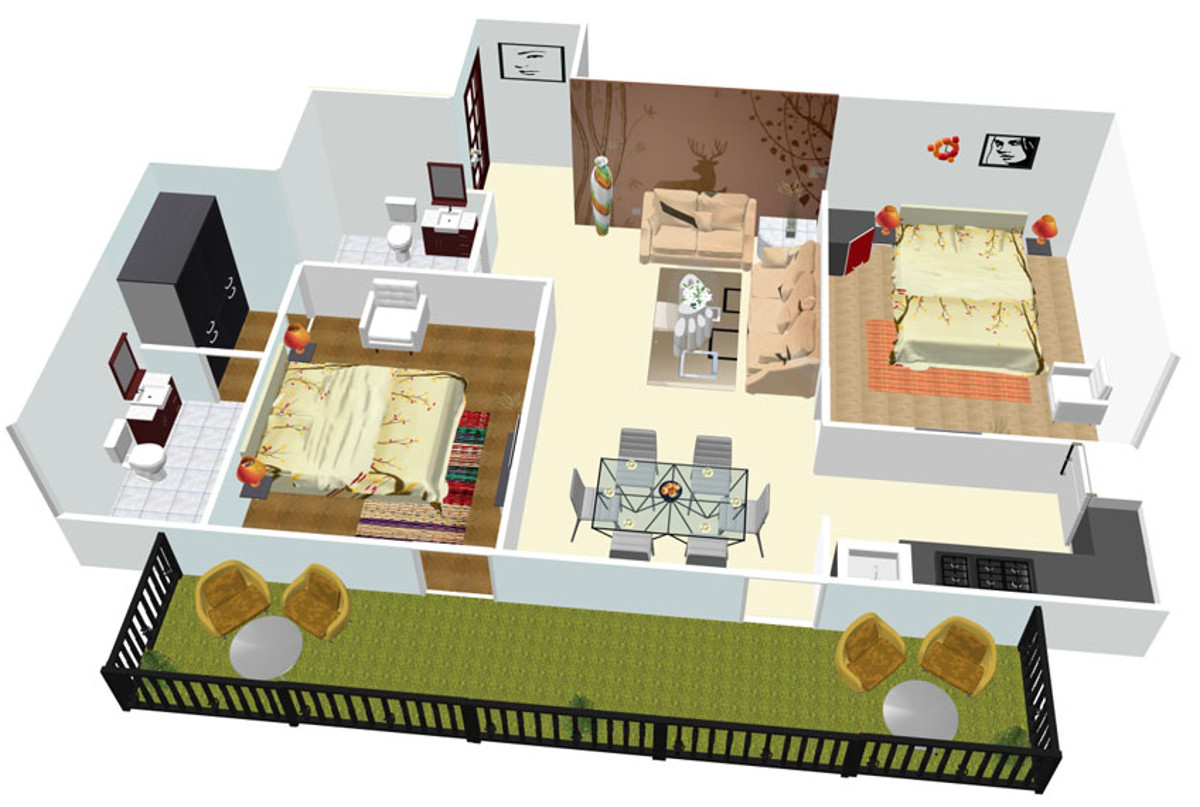 3DFloorPlan of Royce Woods