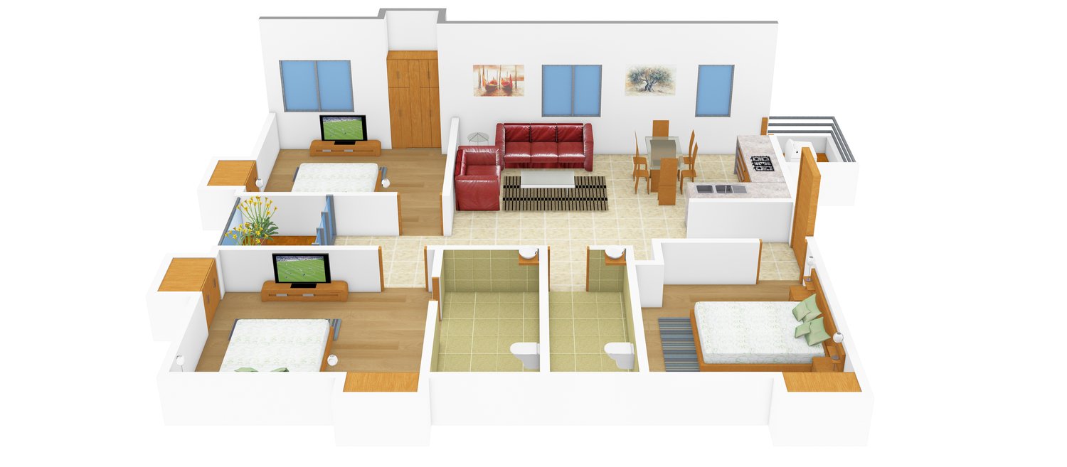 3DFloorPlan of Basuki Ekanto Apon