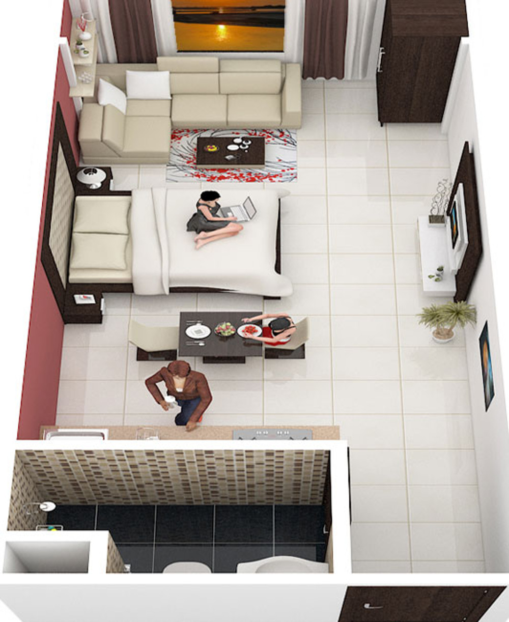 3DFloorPlan of Lotus Lotus Garden