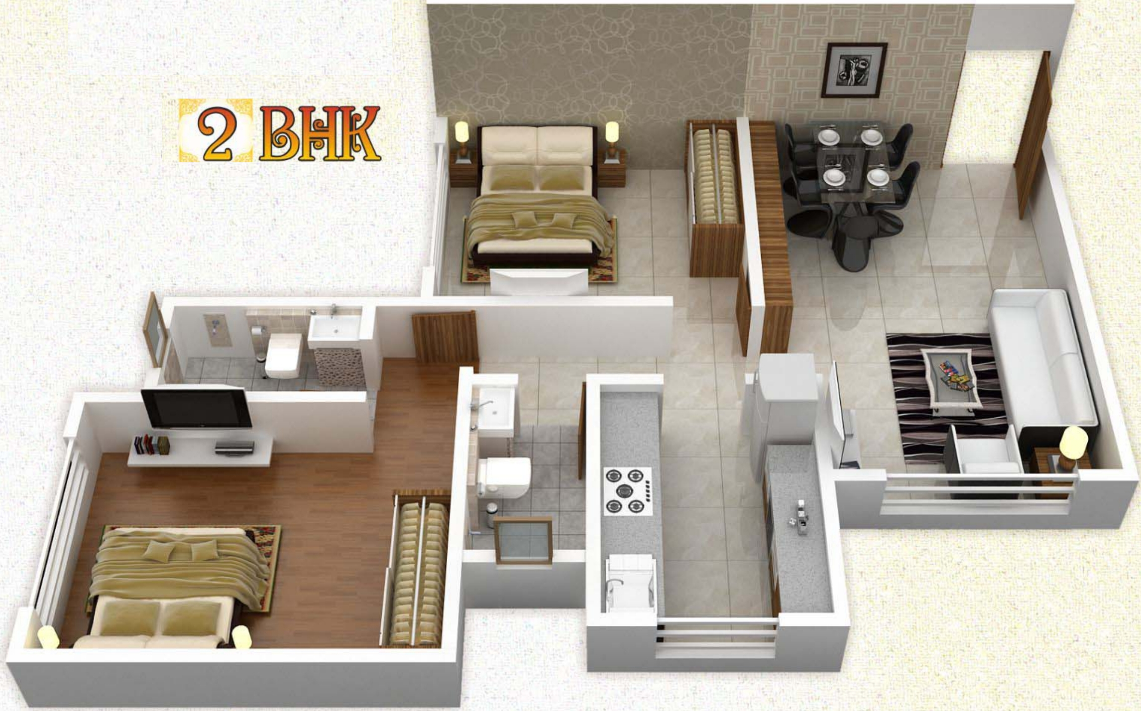 3DFloorPlan of DGS Sheetal Sati Smruti