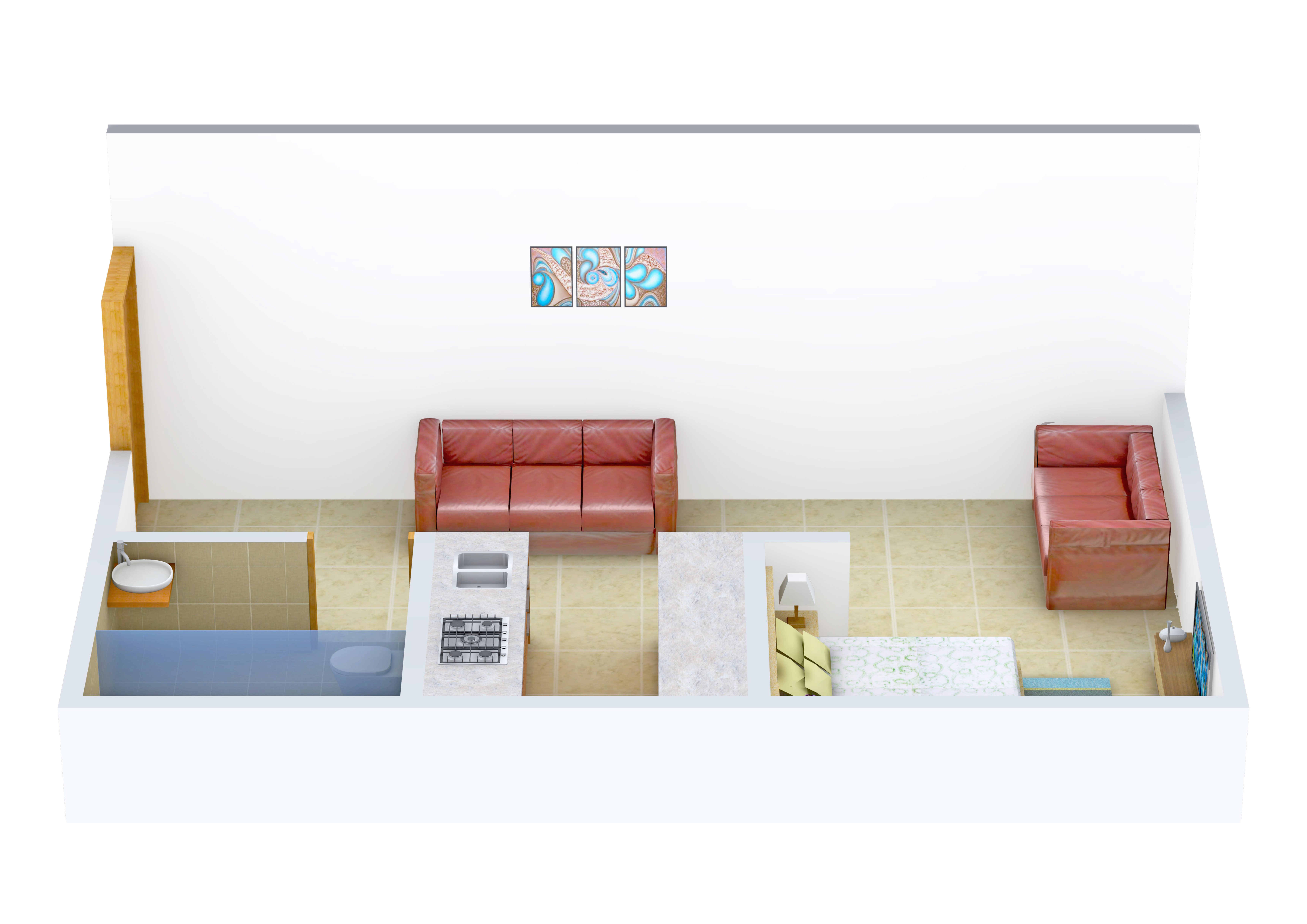 3DFloorPlan of Relcon Travancore Heights