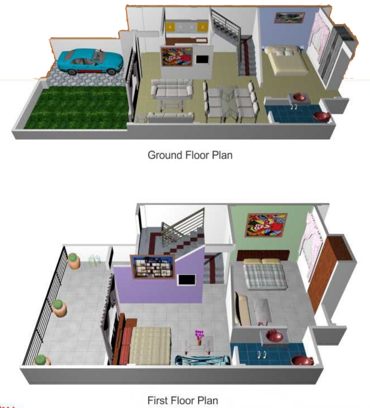 3DFloorPlan of Citizen Pearl
