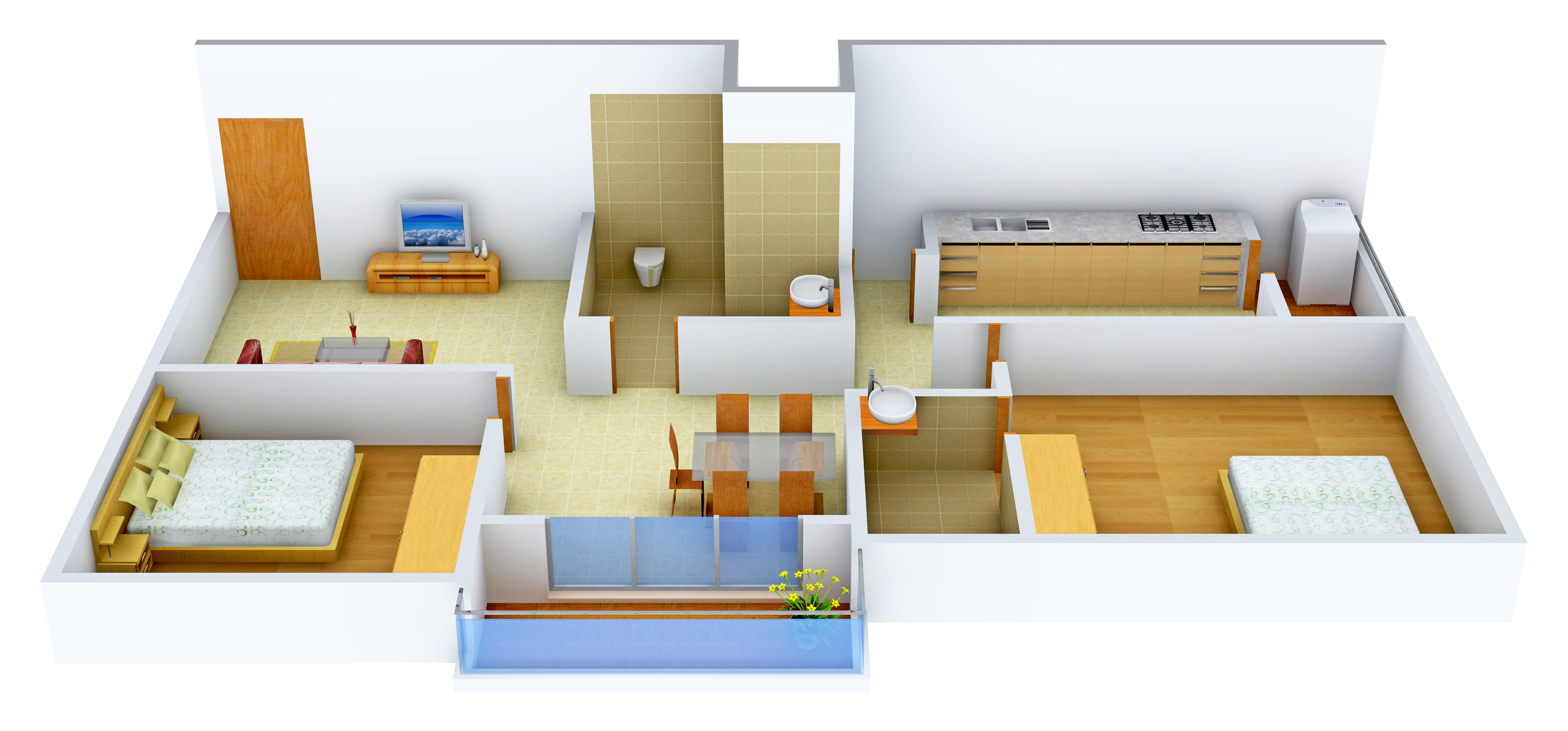 3DFloorPlan of UNOH Grandeur