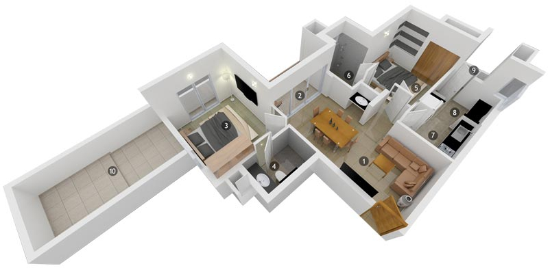3DFloorPlan of PVS Platinum