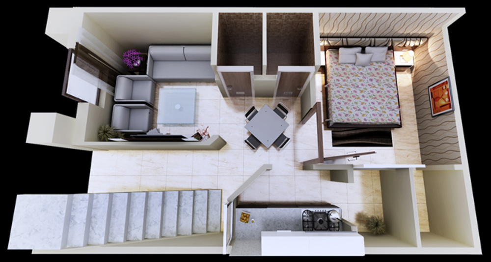 3DFloorPlan of Ambrosia Ambrosia Smart Homes