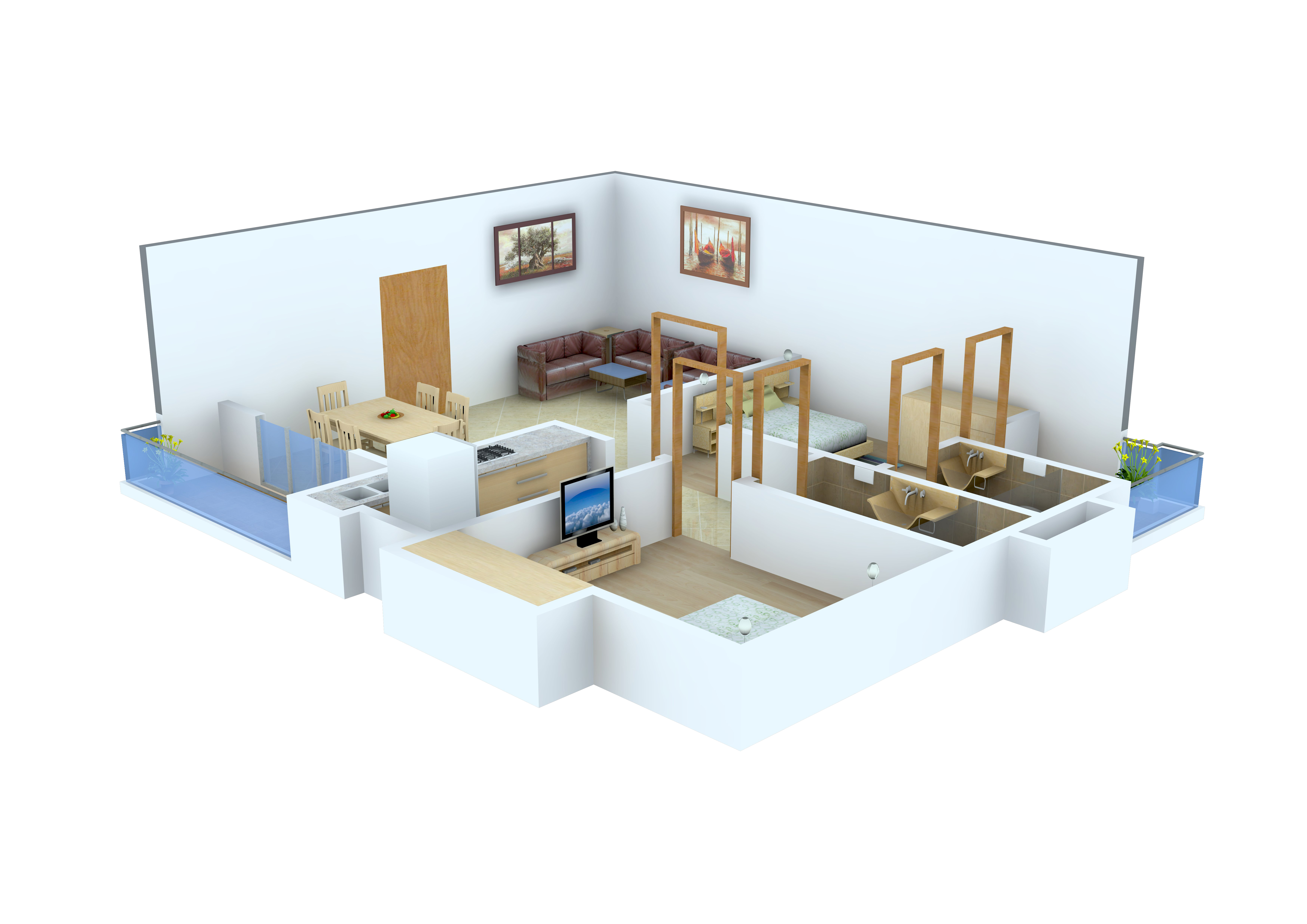 3DFloorPlan of RC Enclave