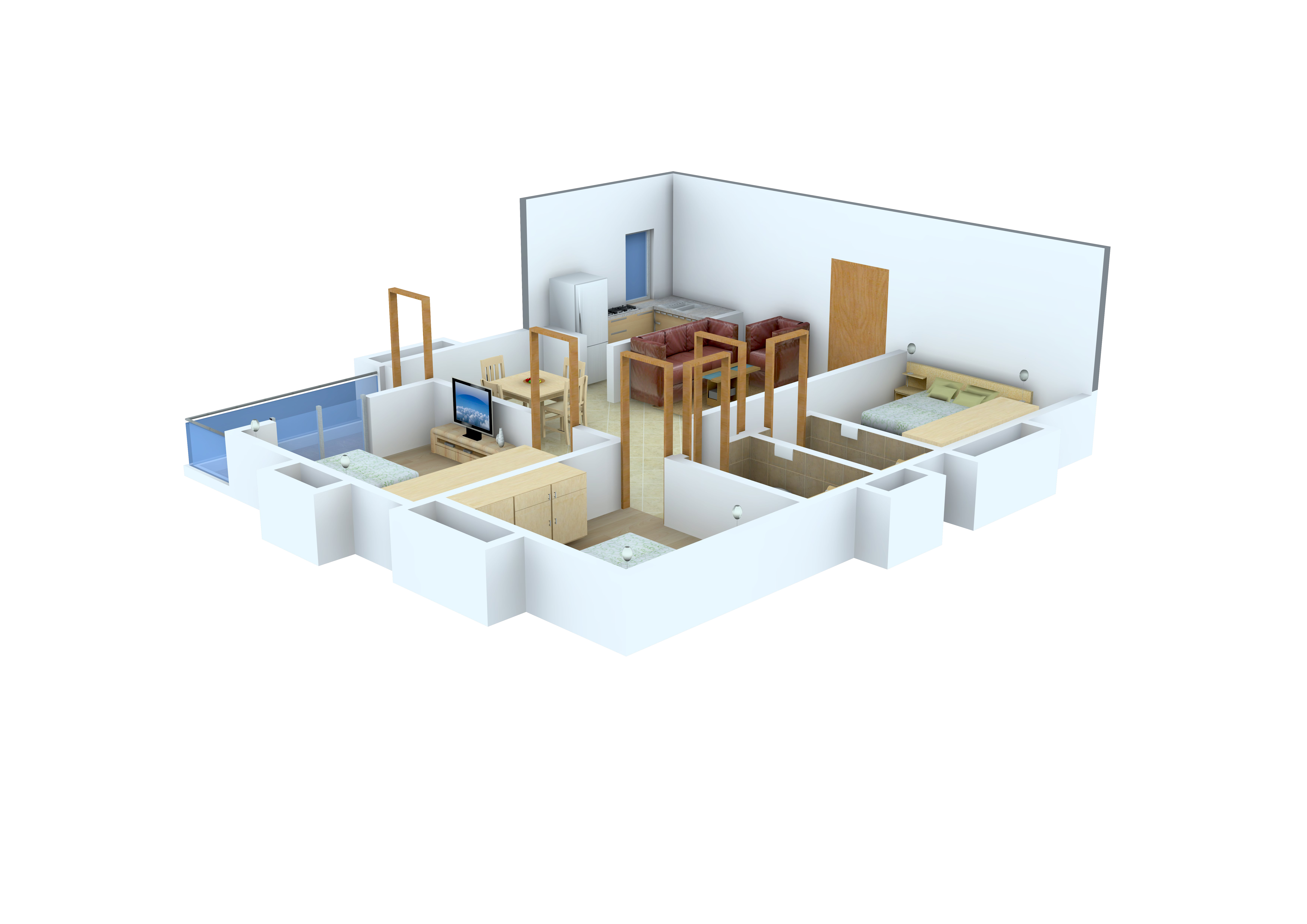3DFloorPlan of RC Enclave
