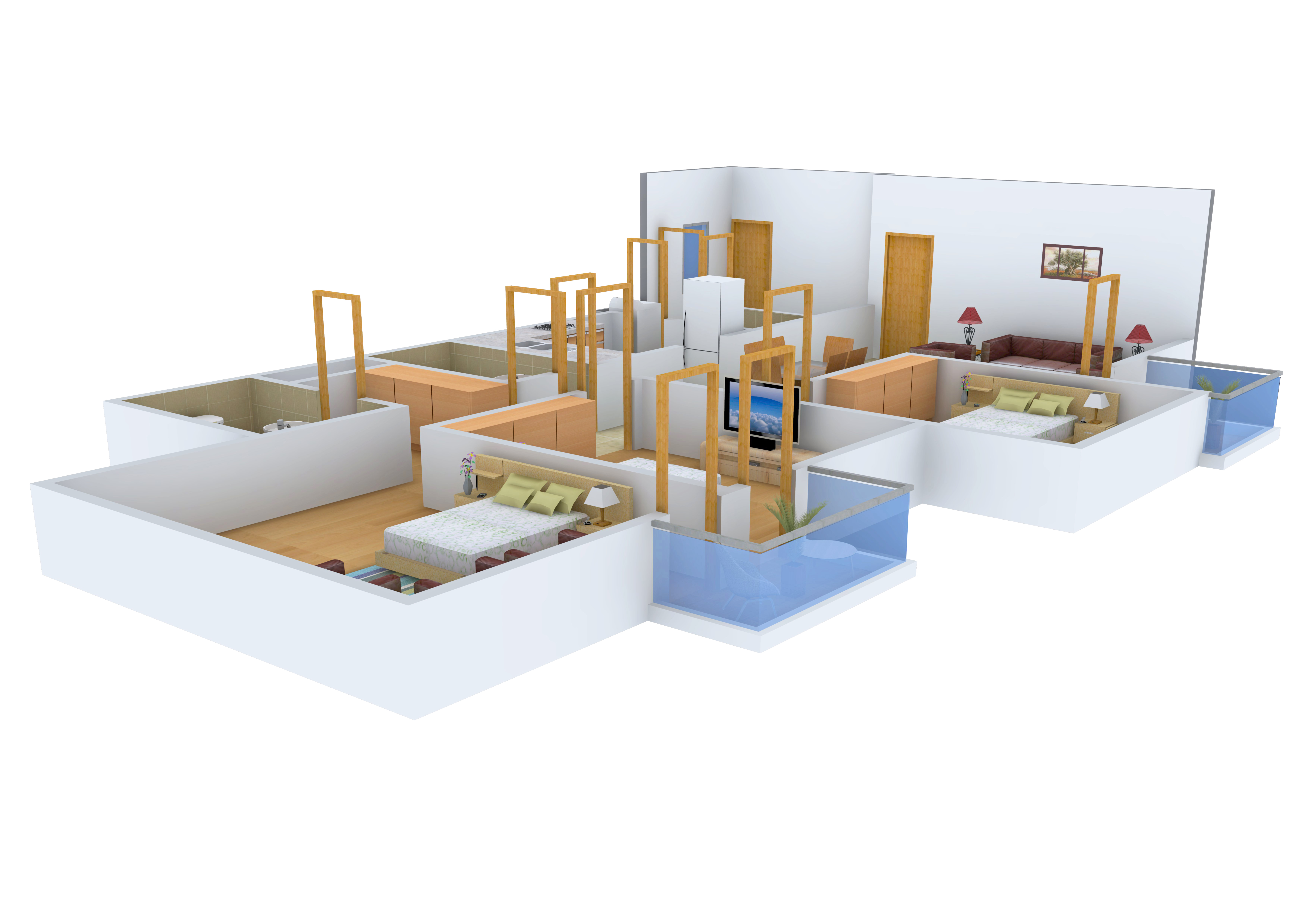 3DFloorPlan of Legacy Square