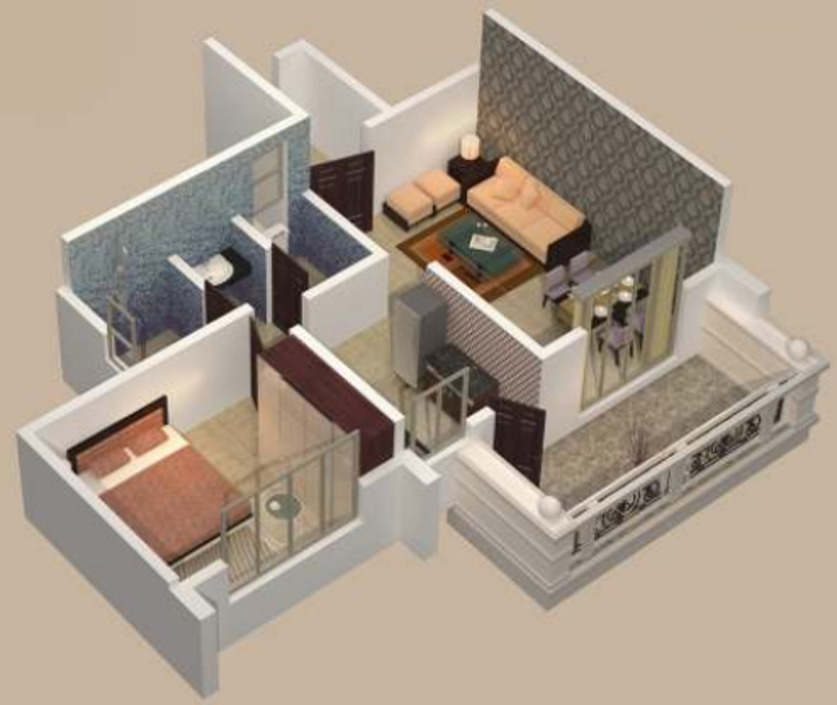 3DFloorPlan of Samruddhi Nakshatra