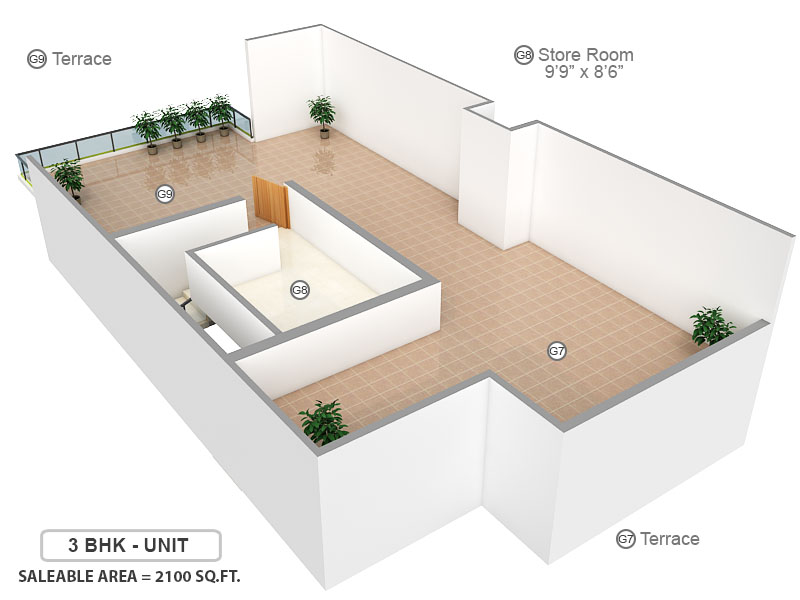 Terrace Floor Plan Terrace Floor Plan