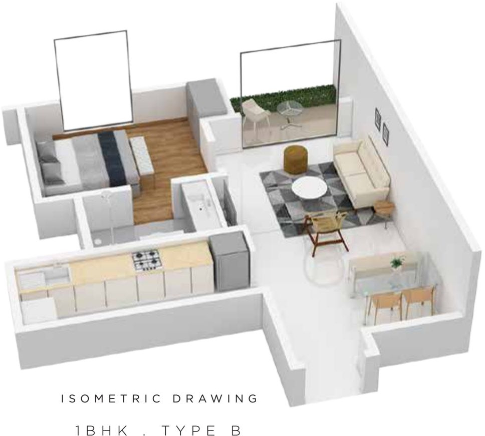 3DFloorPlan of HERE & NOW