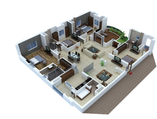 3DFloorPlan of NCC Gardenia