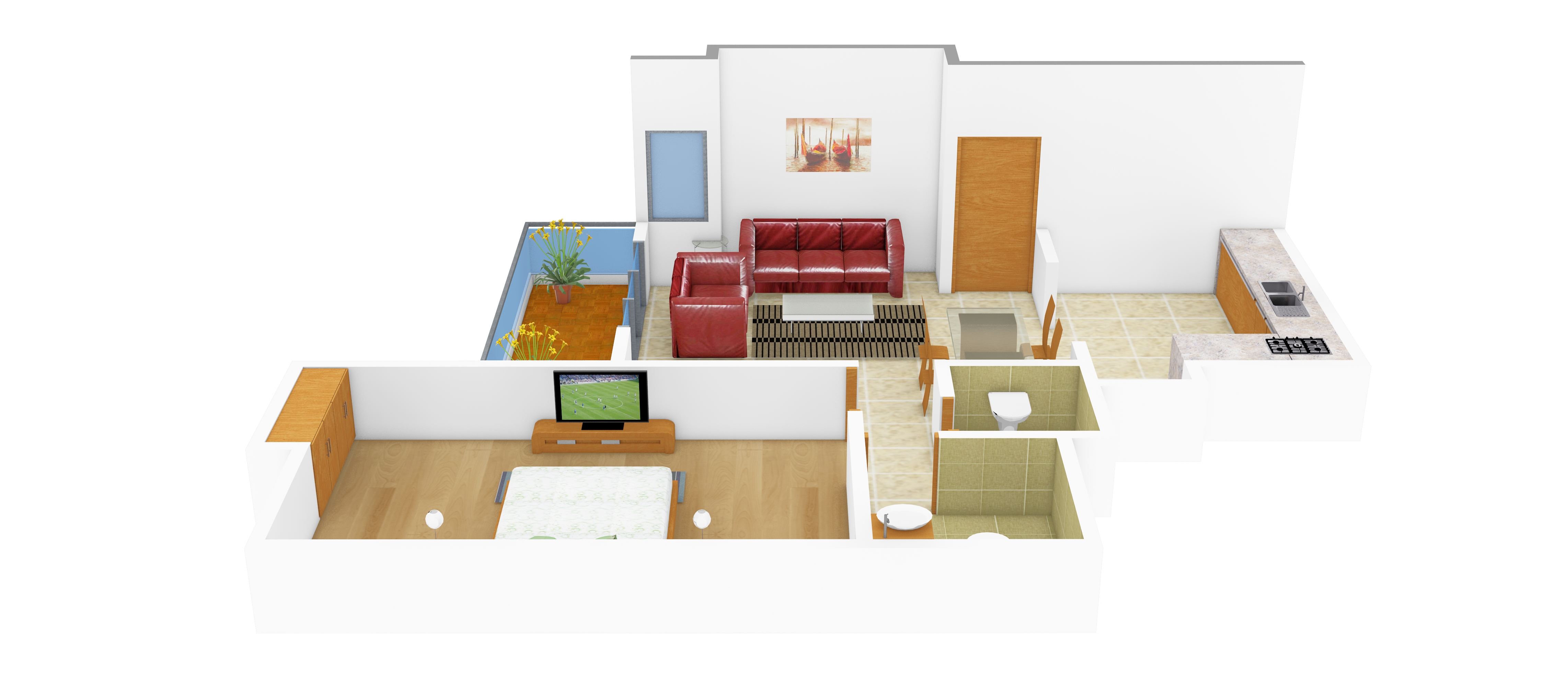 3DFloorPlan of Raut Needam