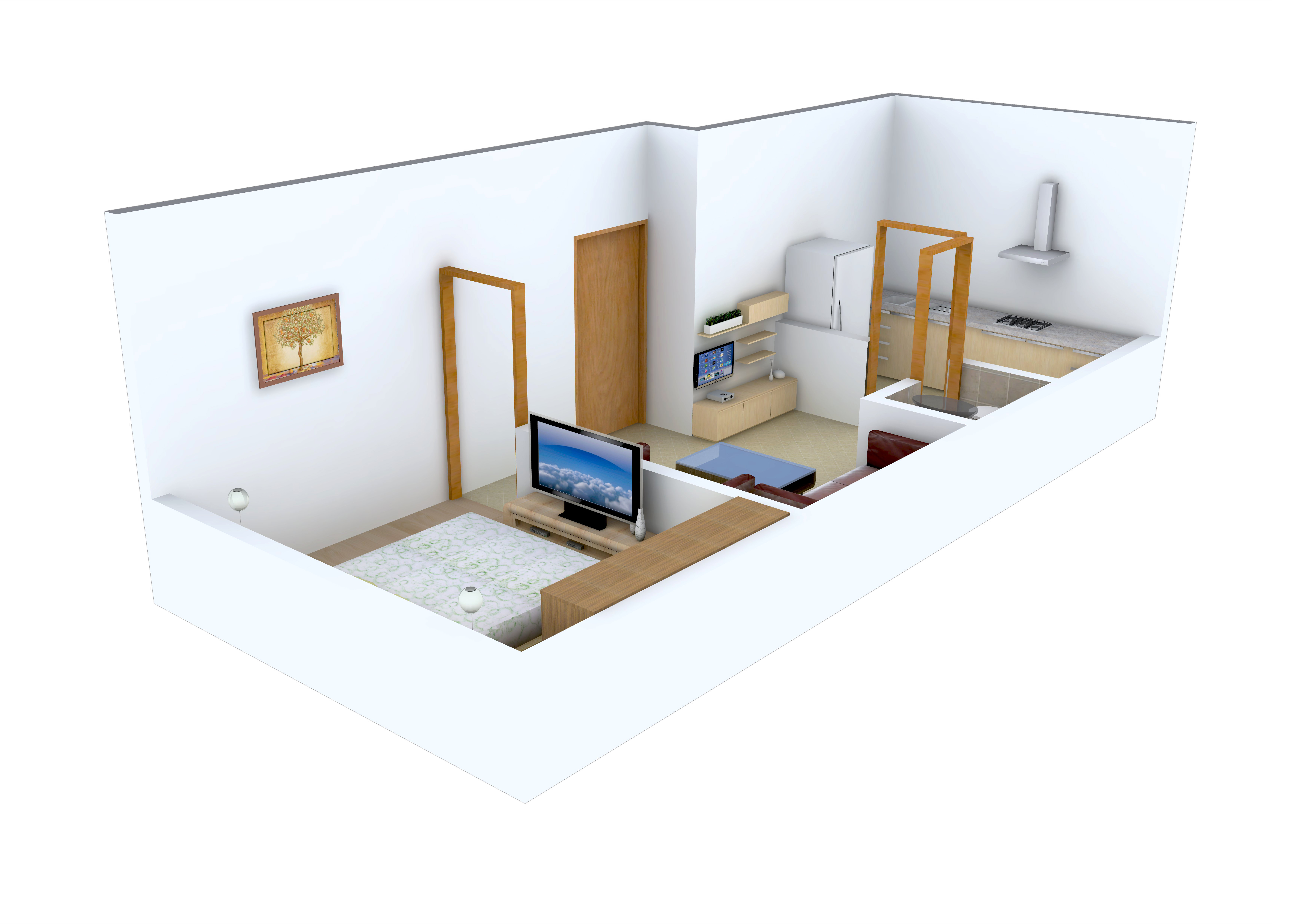 3DFloorPlan of Yashva Classic Elite