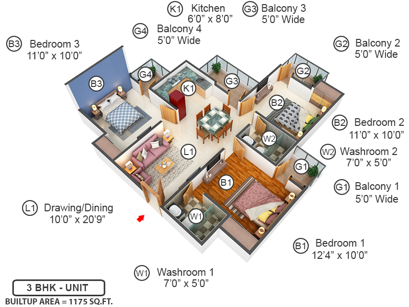 dummy Supertech Eco Village 2