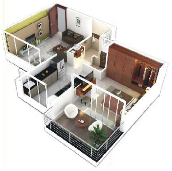 3DFloorPlan of Ceratec Greens