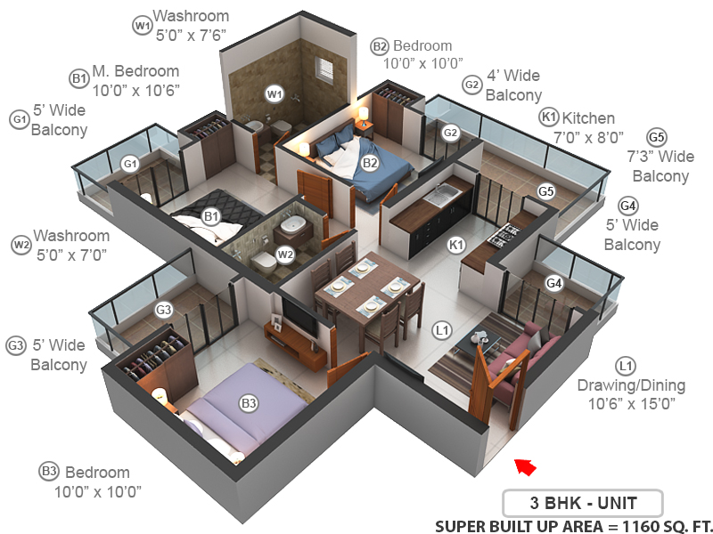 dummy Arihant Abode dummy Arihant Abode