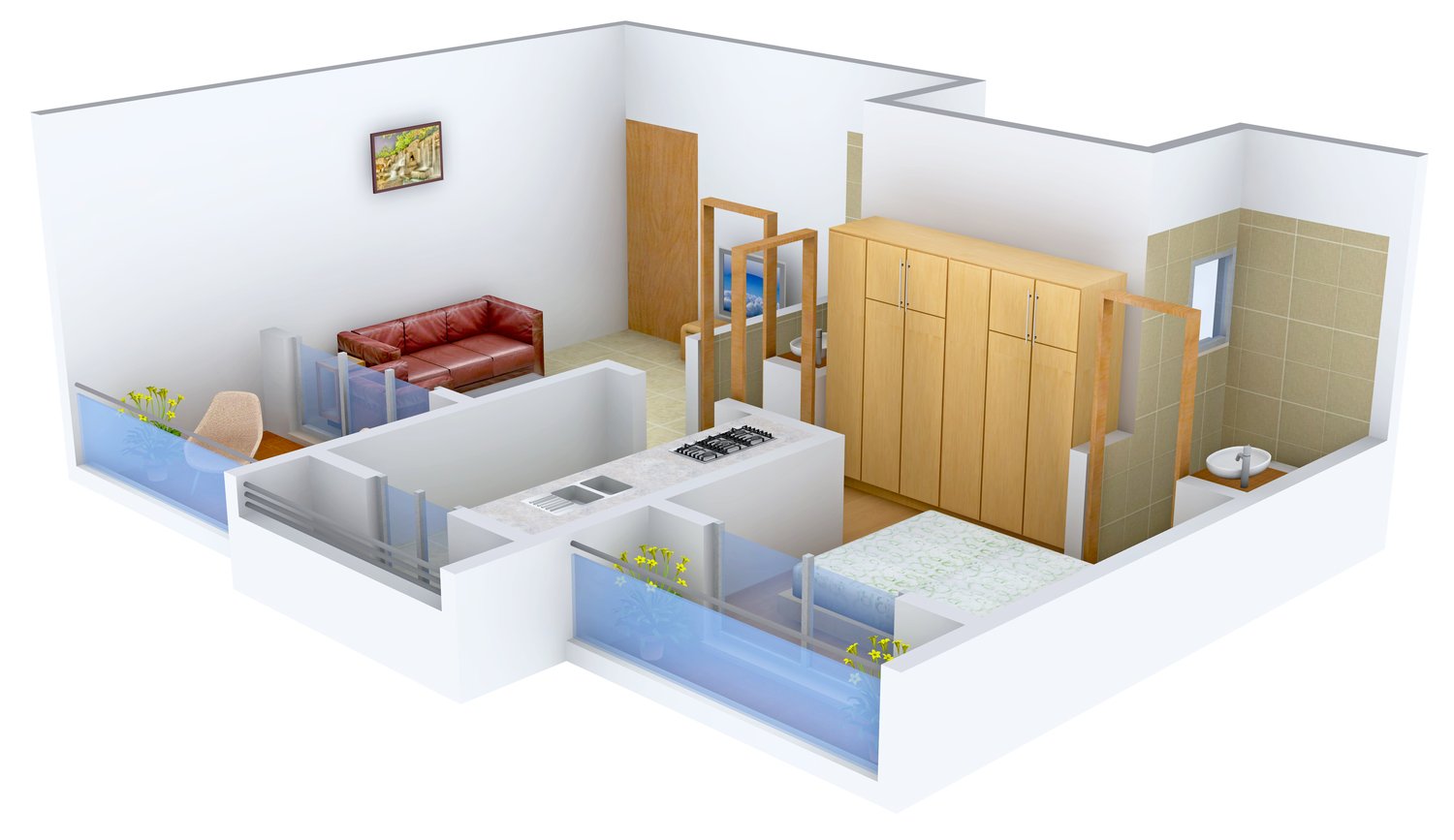 3DFloorPlan of Soman Prathamesh