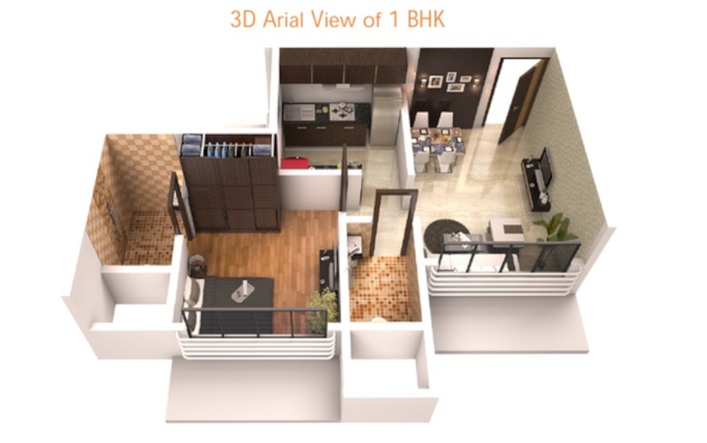 3DFloorPlan of Tirupathi The Windsor