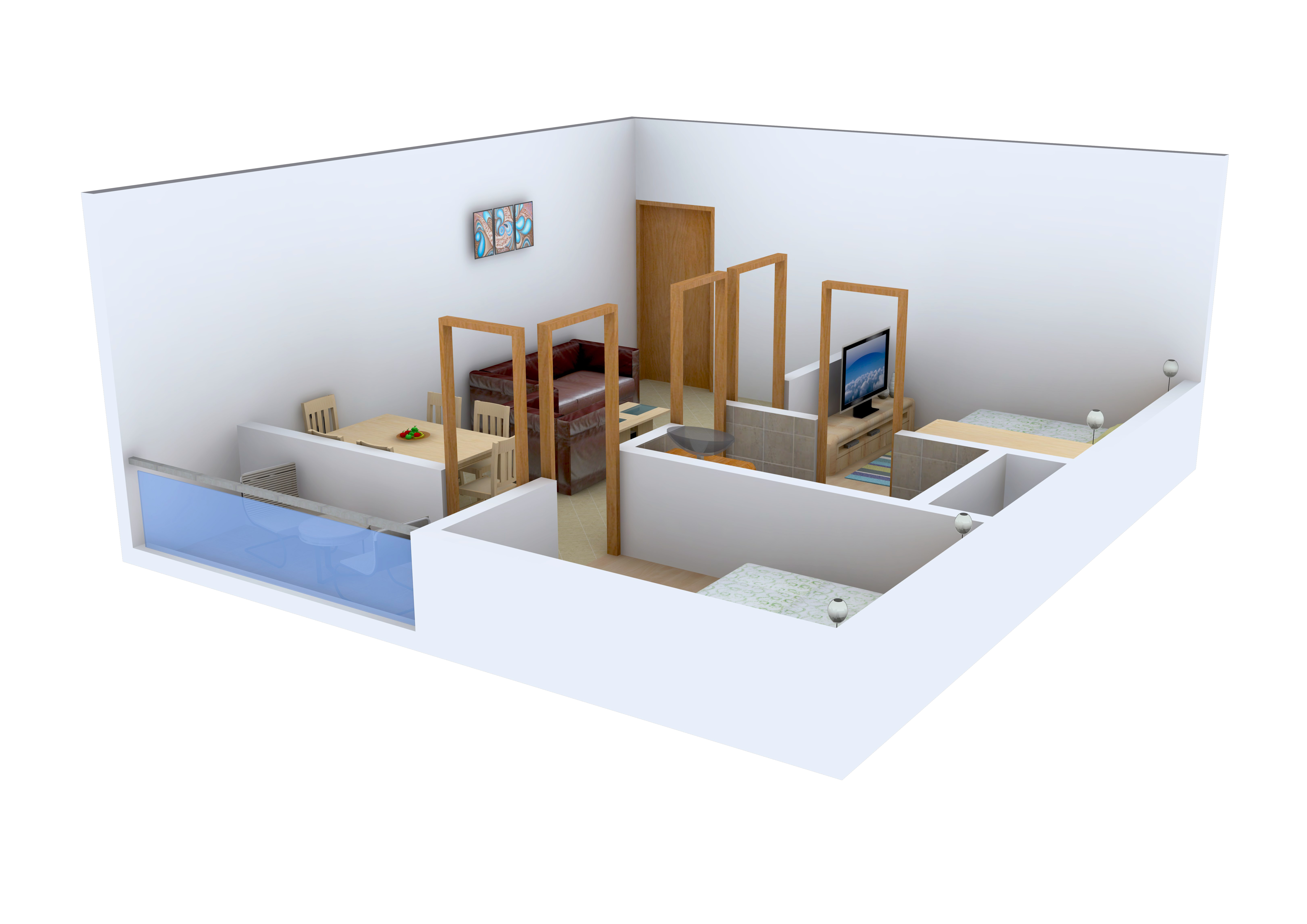 3DFloorPlan of Ammons Aawas