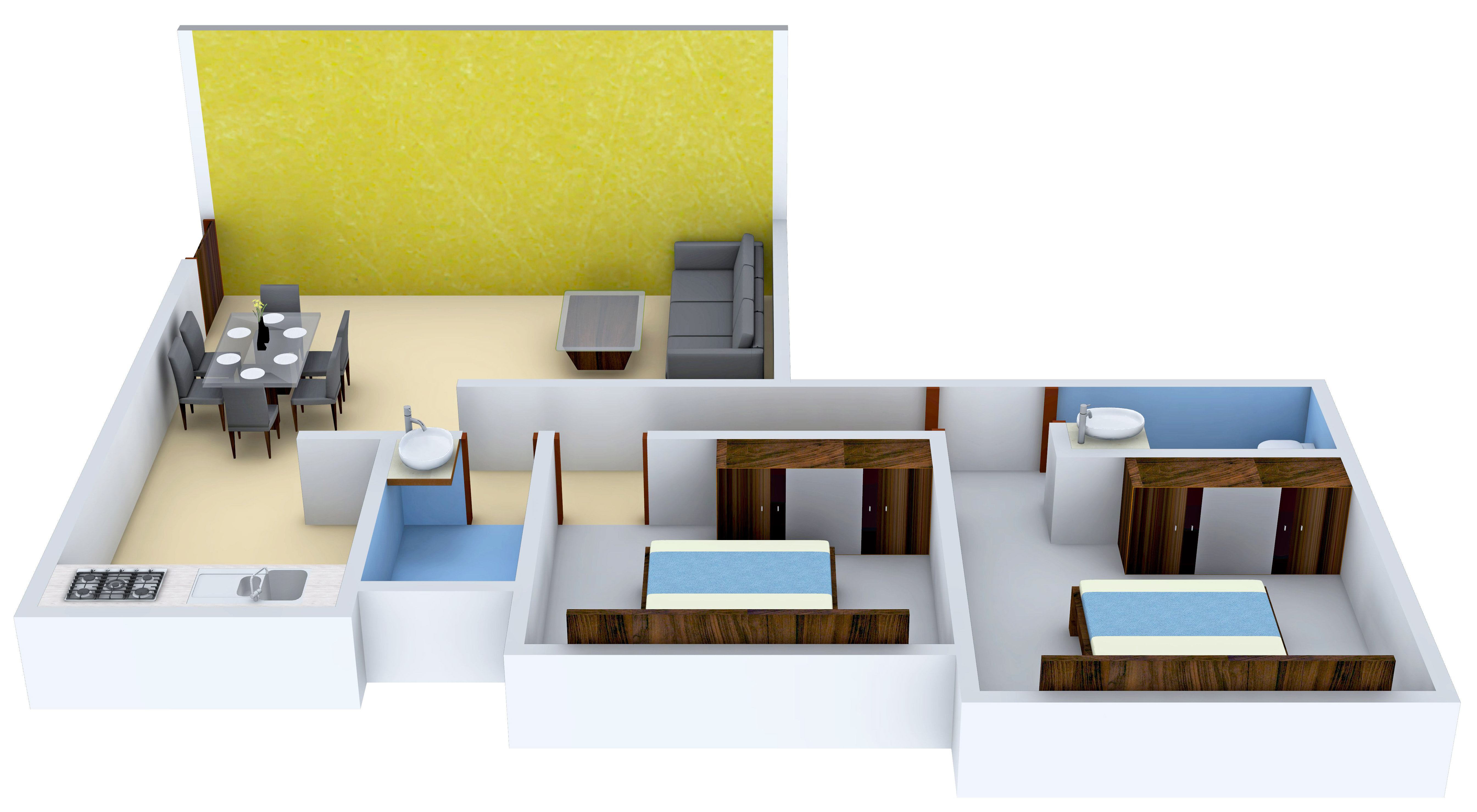 3DFloorPlan of ACME Stadium View
