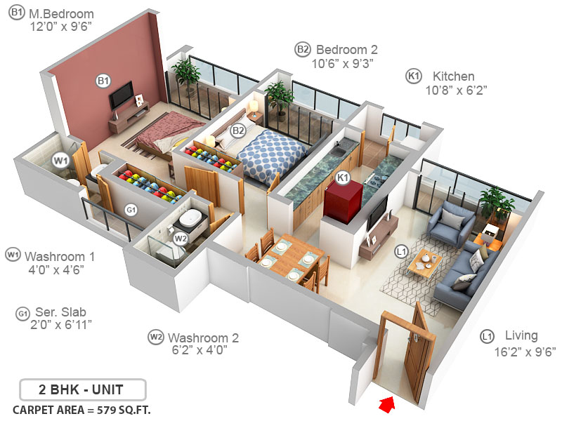 dummy Kakad Paradise Phase 2