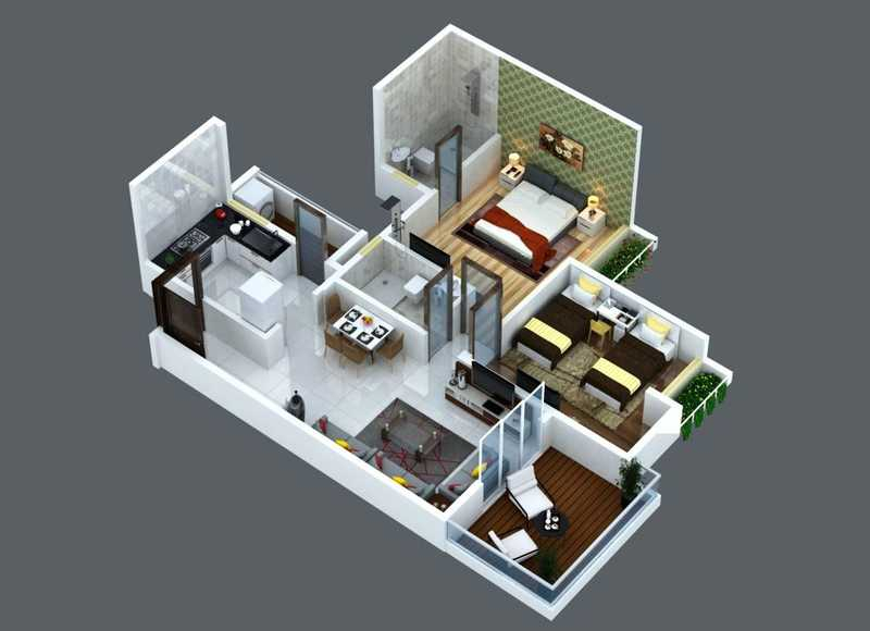 3DFloorPlan of Govinda Sky