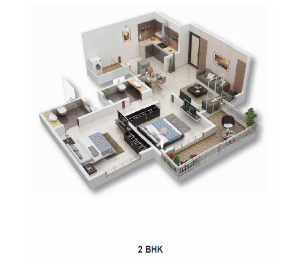 3DFloorPlan of Divine Phase 1