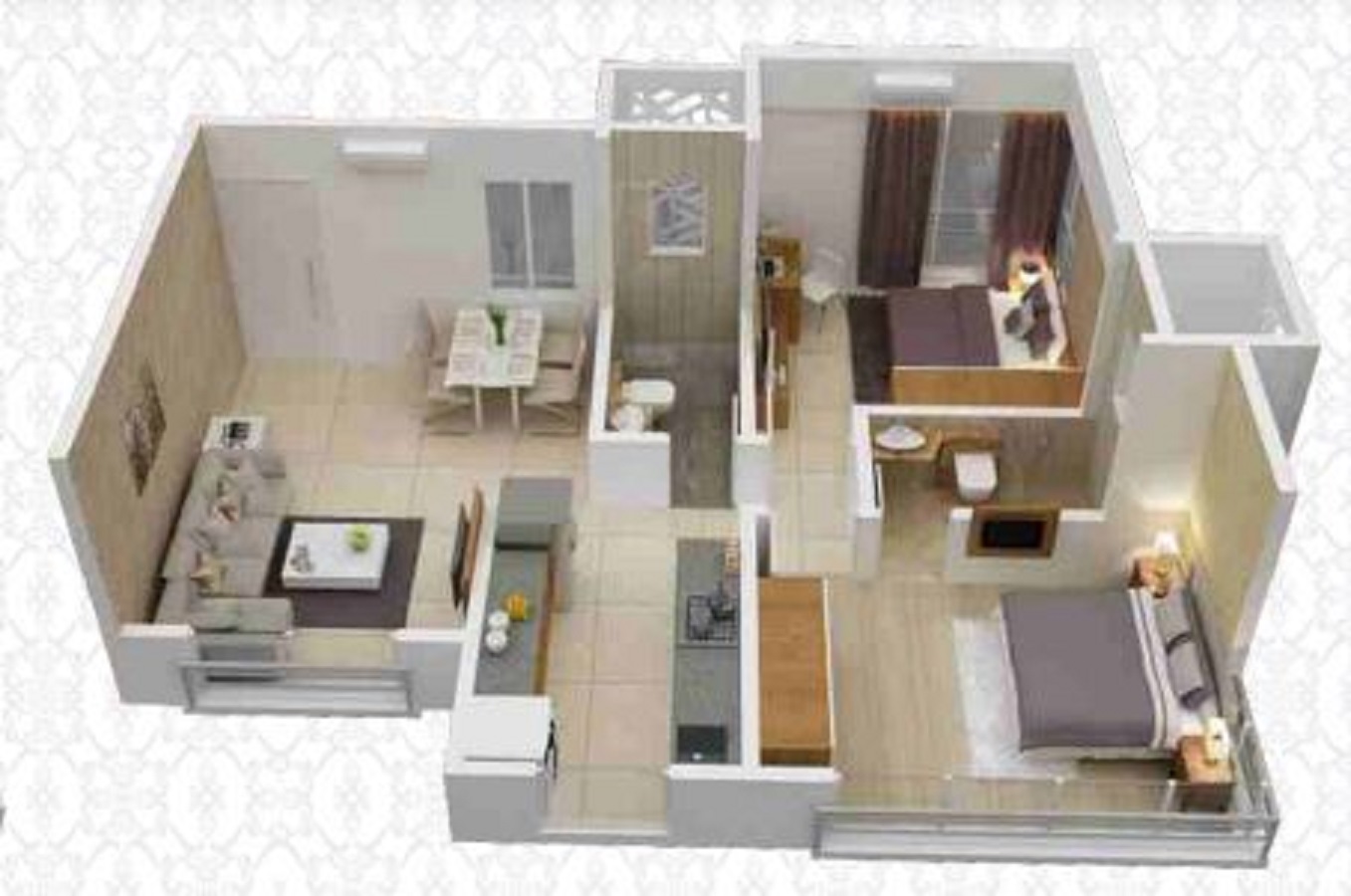 3DFloorPlan of Crescent Landmark