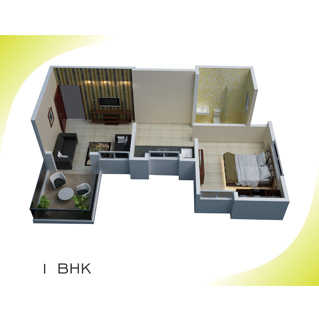 3DFloorPlan of Shyama Fortune