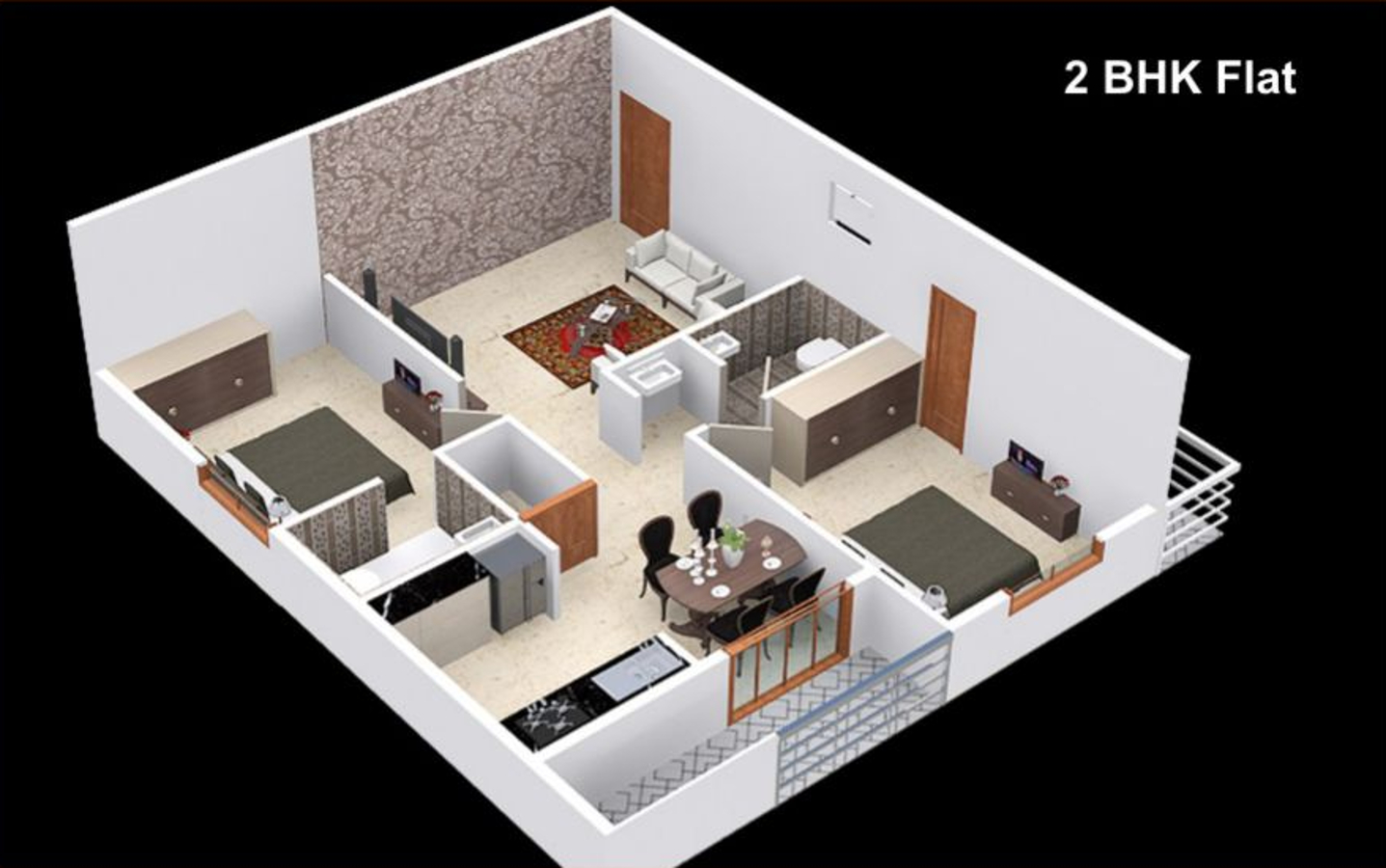 3DFloorPlan of Lakvin Elite