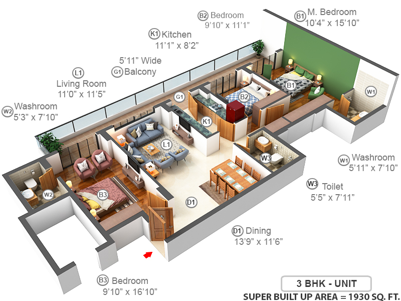 dummy DLF The Skycourt